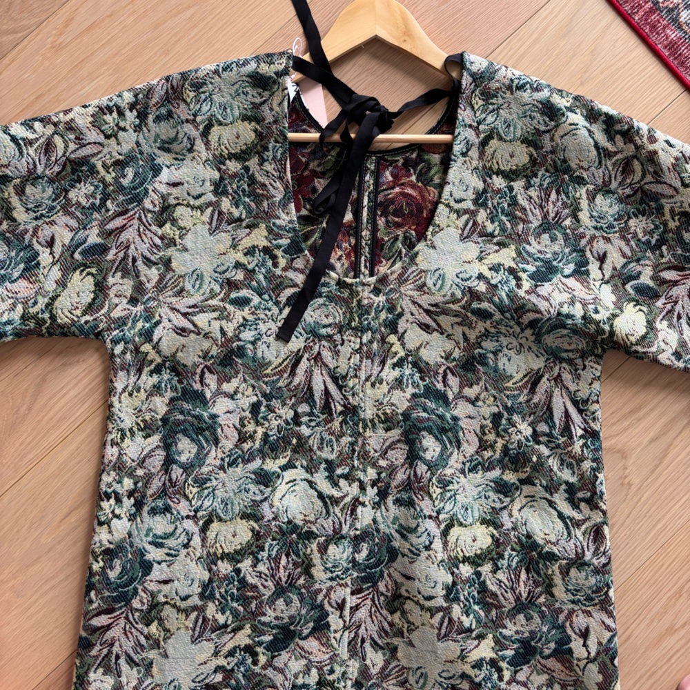 Ganni Tapestry mini dress (NWT) - Picture 3 of 16